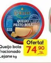 Supermercados Princesa Queijo bola fracionado lejane kg oferta