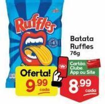 Supermercados Princesa Batata ruffles 76g oferta