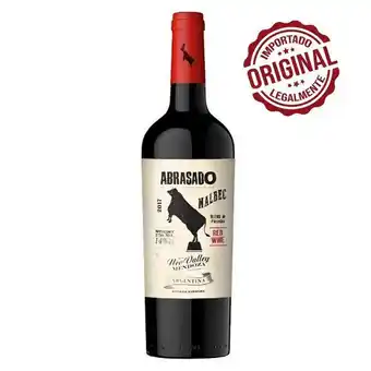 Pão de Açúcar Vinho argentino abrasado blend de parcelas malbec 750ml oferta