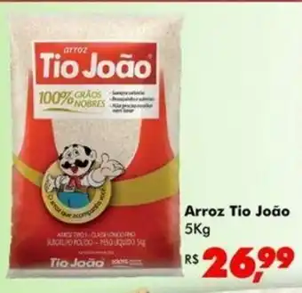 Big Box Arroz Tio João 5kg oferta
