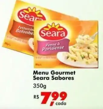 Big Box Menu Gourmet Seara Sabores 350g oferta