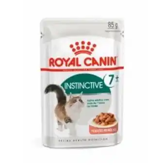 Petz Ração úmida royal canin instinctive 7+ gatos adultos acima de 7 anos 85g oferta
