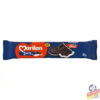 Biscoito marilan recheado bauny 80g
