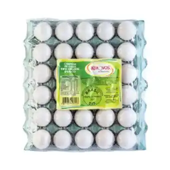 Perini Ovos brancos kerovos pente 30 unid. oferta