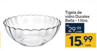 Coop Tigela de vidro duralex bella oferta