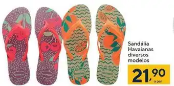 Coop Sandália havaianas diversos modelos oferta