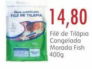 Filé de tilápia congelada morada fish