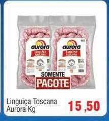 Spani Atacadista Linguiça toscana aurora kg oferta