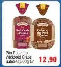 Spani Atacadista Pão redondo wickbold grãos sabores oferta