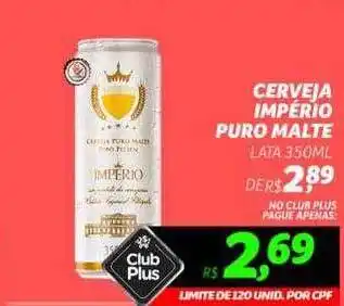 Supermercado Lavapés Cerveja império puro malte oferta