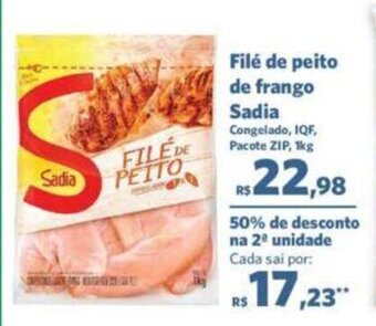 Sam's Club Filé de Peito de Frango Sadia 1kg oferta
