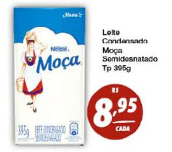 Leite Condensado Moça Semidesnatado tp 395g
