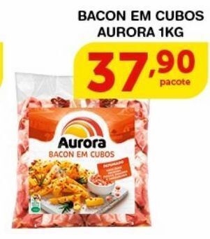 Roldão Bacon em cubos aurora kg oferta