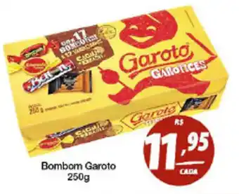 Super Rede Atacadista Bombom Garoto 250g oferta