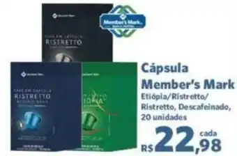 Sam's Club Cápsula Member's Mark 20 unidades oferta