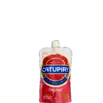 Super Lagoa Requeijão catupiry cremoso tradicional sachê 250g oferta