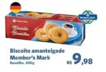 Sam's Club Biscoito Amanteigado Member's Mark 400g oferta