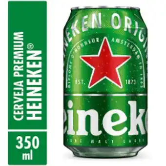 Nordestão Cerveja heineken lata 350ml oferta