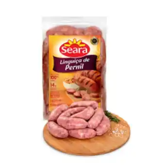 Nordestão Linguiça de pernil seara 700gr oferta