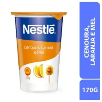 Nordestão Iogurte nestlé cenoura, laranja e mel 170g oferta