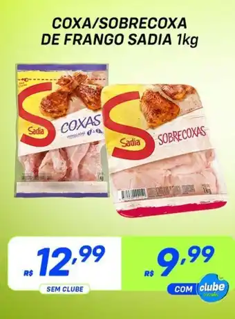 Prezunic Coxa/ Sobrecoxa de Frango Sadia 1kg oferta