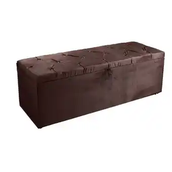 Puff baú londres casal 140 x 50 cm chapa em mdf dsoll