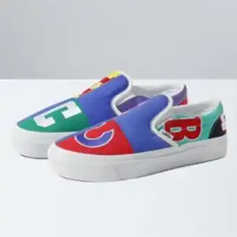 Vans Tênis slip-on 98 dx pw mixed satin patch oferta