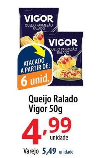 Akki Atacadista Queijo Ralado Vigor 50g oferta