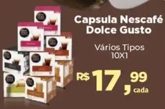Supermercados Mateus Cápsulas Nescafé Dolce Gusto 10x1 oferta