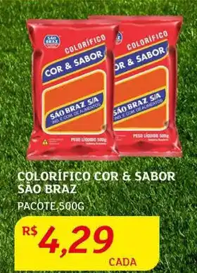 Assaí Atacadista Colorífico Cor & Sabor São Braz 500g oferta