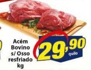 Acem Bovino s/ Osso resfriado 1kg