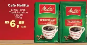 Supermercados Mateus Café Melitta 250g oferta