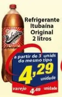 Vencedor Atacadista Refrigerante Itubaina Original 2L oferta