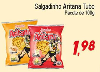 Salgadinho Aritana Tubo 100g