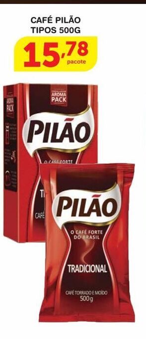 Roldão Café pilão 500g oferta