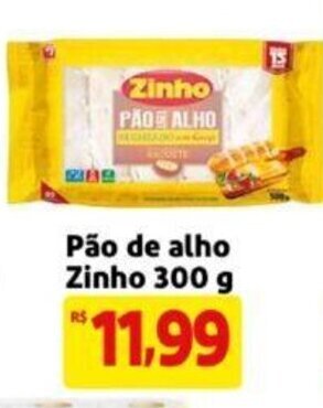 Extra Supermercado Pão de Alho Zinho 300g oferta