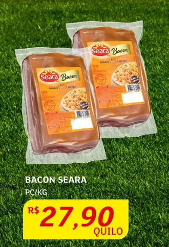 Assaí Atacadista Bacon Seara 1kg oferta