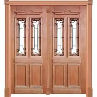 Portal duquesa c/grade mod. 215 em madeira maciça cedro arana casmavi 170cm x 215cm