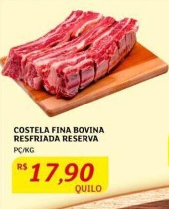 Assaí Atacadista Costela Fina Bovina Resfriada Reserva pç/kg oferta