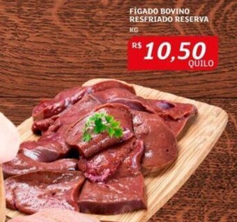 Assaí Atacadista Fígado Bovino resfriado Reserva 1kg oferta