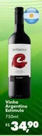 Big Box Vinho argentino estimulo oferta