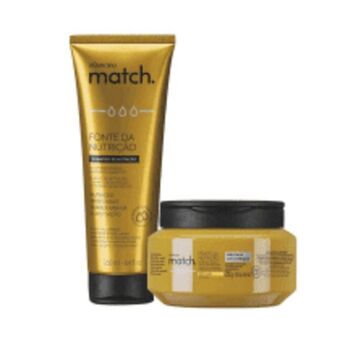 O Boticário Combo match fonte da nutrição fios finos: shampoo + máscara capilar oferta