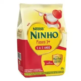 Super Lagoa Leite em pó ninho fase prebio i 800g oferta