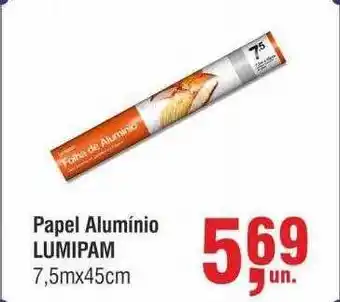 Papel aluminio lumipam