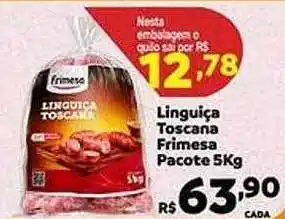 Max Atacadista Linguiça toscana frimesa oferta