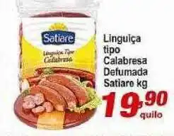 Ricoy Supermercados Linguiça tipo calabresa defumada satiare kg oferta
