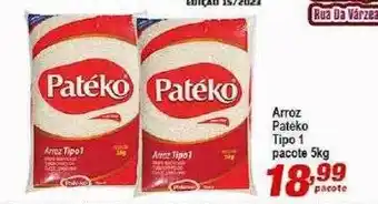 Ricoy Supermercados Arroz patéko tipo 1 oferta
