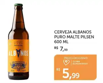 Cerveja albanos puro malte pilsen