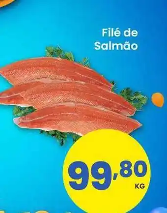 Supermercado Bergamini Filé de salmão oferta