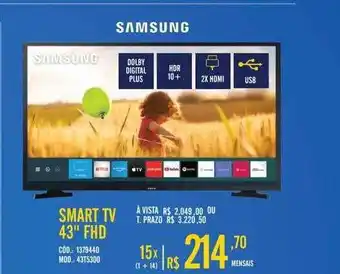 Zema Smart tv 43 oferta